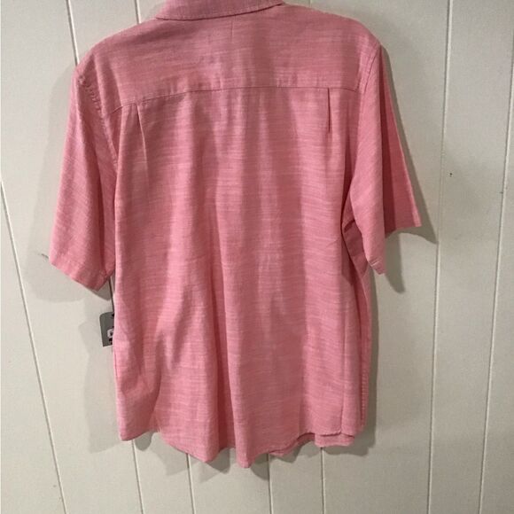 Men’s Shirt, George, Button Front Shirt, Size Large 42-44, Peach Color, New with - Picture 3 of 4